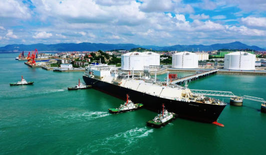 中国湄洲湾“绿能港”累计接卸LNG突破800船